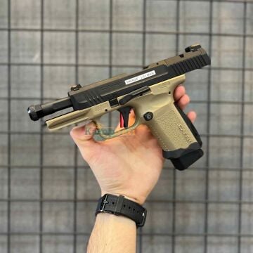 Canik TP9 Elite Combat Airsoft Tabanca Siyah Çöl Green Gas