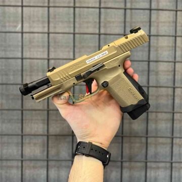 Canik TP9 Elite Combat Airsoft Tabanca Tan Green Gas