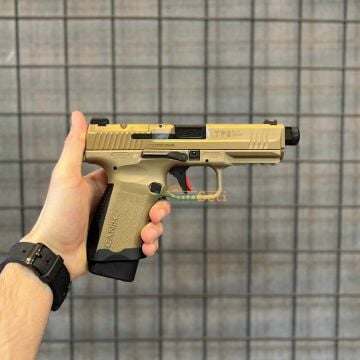 Canik TP9 Elite Combat Airsoft Tabanca Tan Green Gas