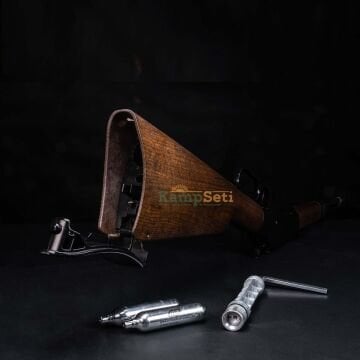 ASG Barra 1866 Cowboy Serisi Havalı Tüfek Siyah 4.5mm Pellet