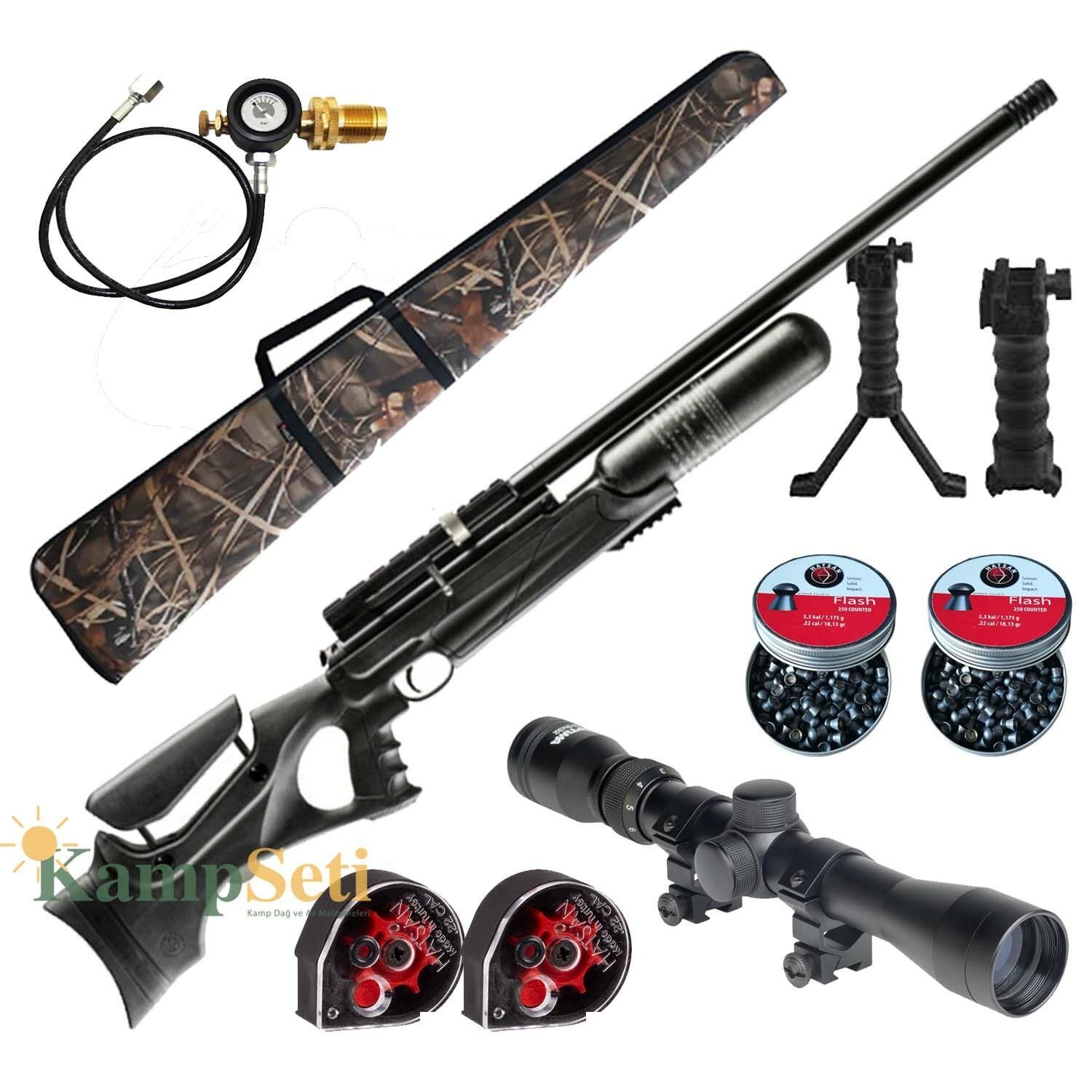 Hatsan NOVA STAR PLS COMBO PCP Havalı Tüfek