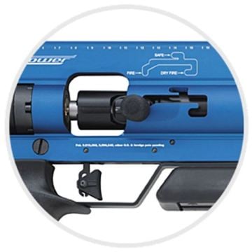 HAVALI TÜFEK GUNPOWER EDGE RIFLE 4.5 mm. MAVİ