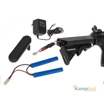 ASG Armalite M15 Defense M-Lok 10'' Valuepack AEG Airsoft Tüfek