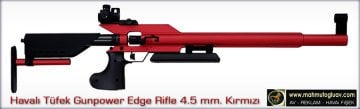 HAVALI TÜFEK GUNPOWER EDGE RIFLE 4.5 mm. KIRMIZI