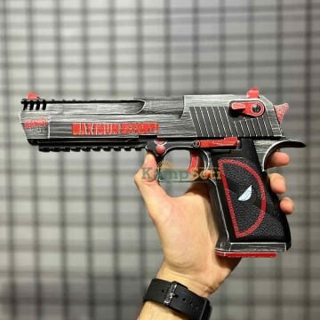 Cybergun Desert Eagle Raylı Deadpool Edition L.50AE GBB Airsoft Tabanca