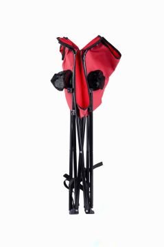 KampSeti Katlanır Kamp Piknik Masası Kumaş Kırmızı