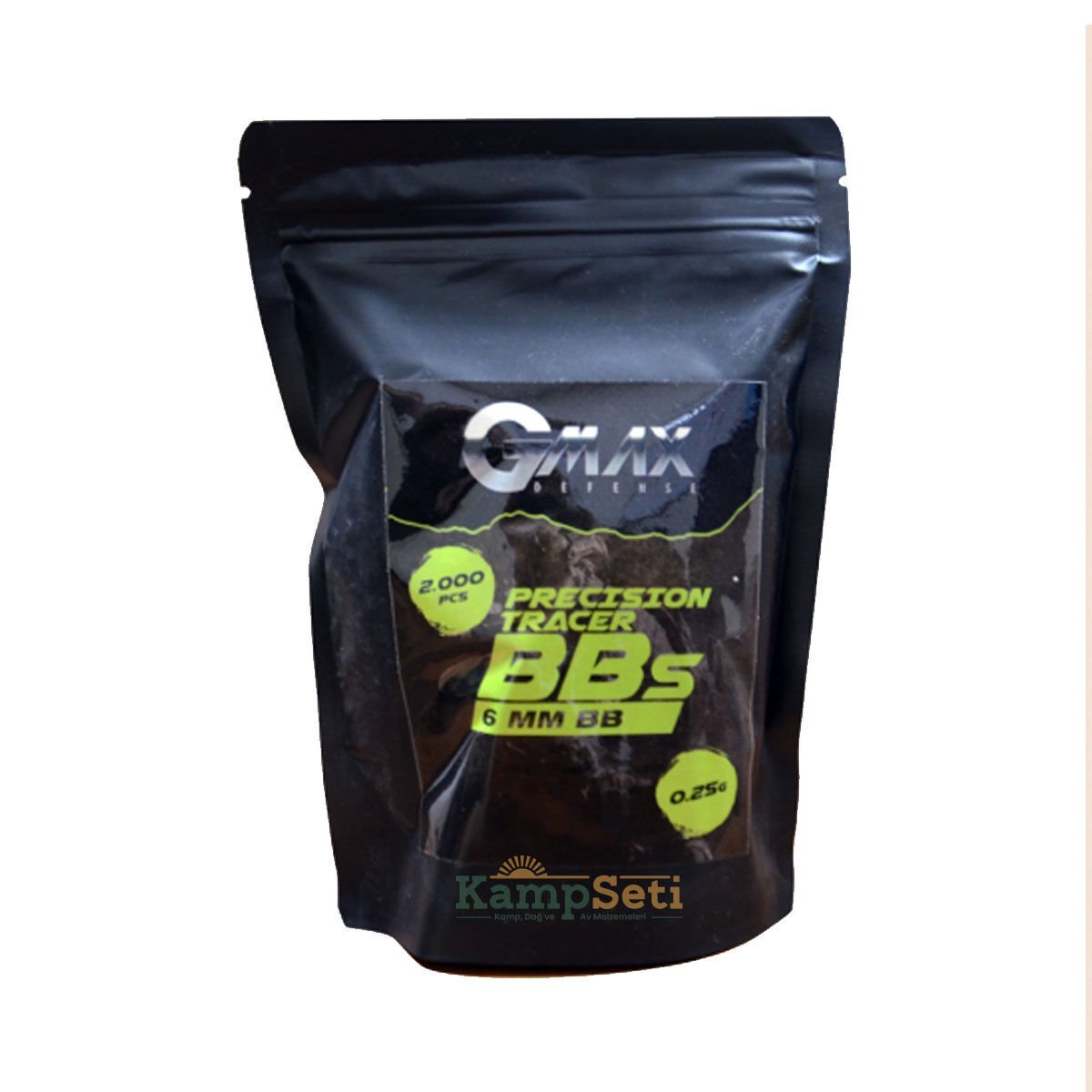 GMAX 0.25 gr Tracer Airsoft BB Mermi Plastik 2000 Adet