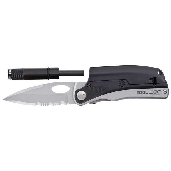SOG SLP2 SL PRO FOLDING KNIFE W/ FIRESTARTER
