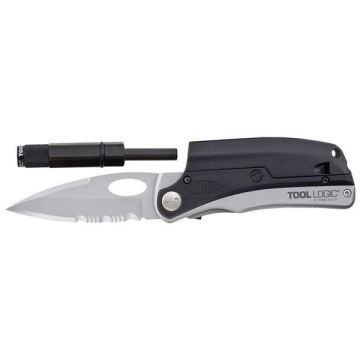 SOG SLP2 SL PRO FOLDING KNIFE W/ FIRESTARTER