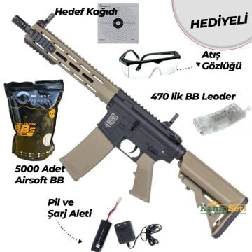 Specna Arms SA-F01 FLEX GATE X-ASR Airsoft Tüfek Siyah/Tan