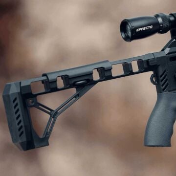 Premium Set Huğlu Effecto Spark Pro CR700 PCP Havalı Tüfek Siyah