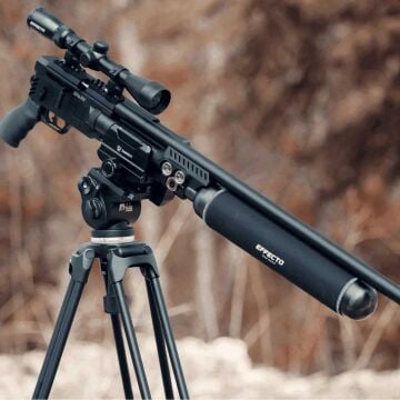 Premium Set Huğlu Effecto Spark Pro CR700 PCP Havalı Tüfek Siyah