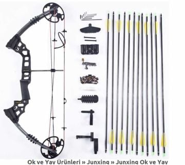 JUNXİNG M120 Siyah Yay Ekipmanları