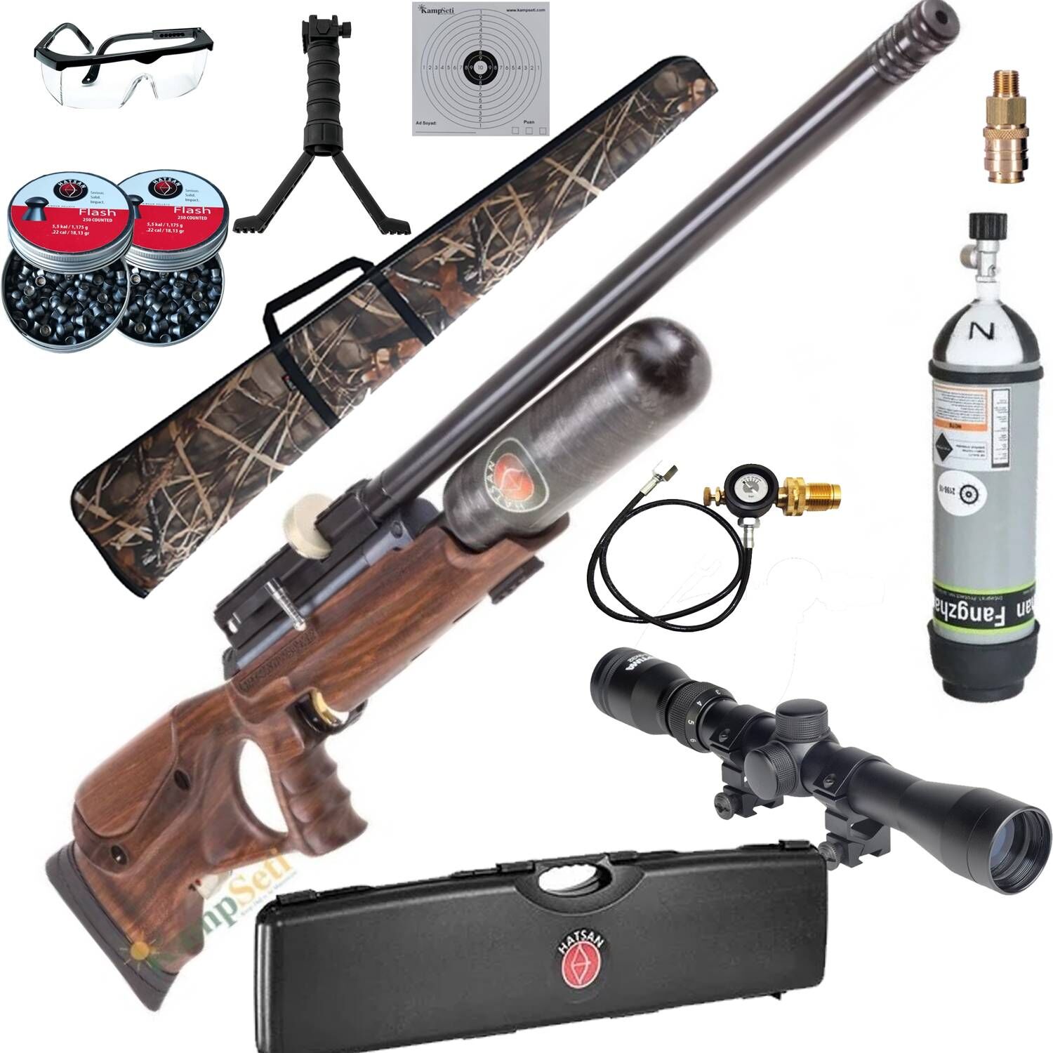 Full Set Hatsan Nova Star RG PCP Havalı Tüfek