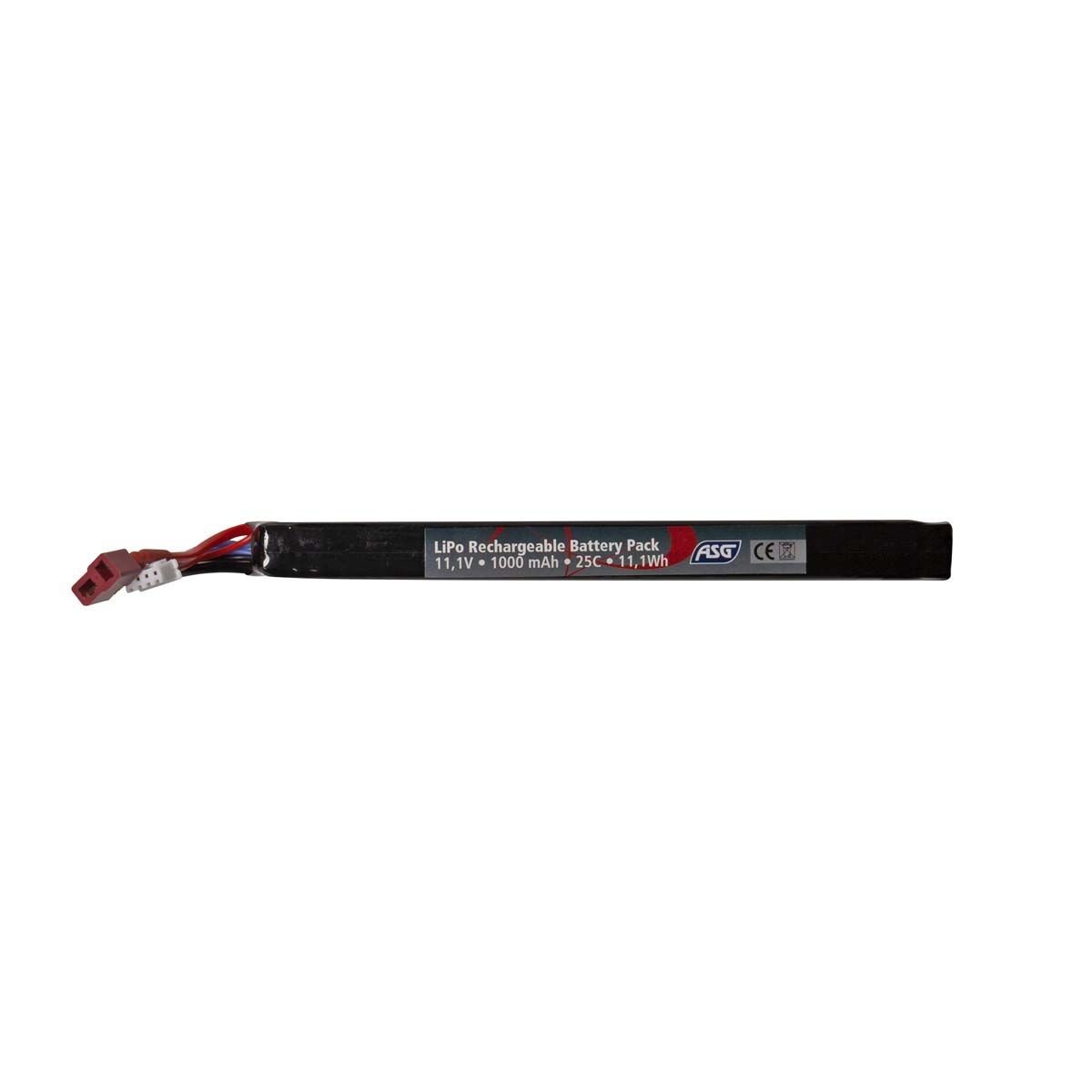 ASG 11.1V 1000 mAh 25C Lipo Pil T-plug
