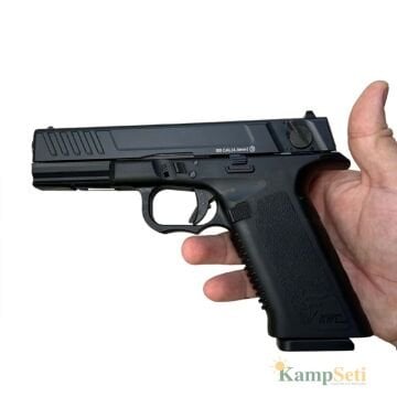 KWC Glock 18 Seri Atış Blowback Havalı Tabanca 4.5 mm