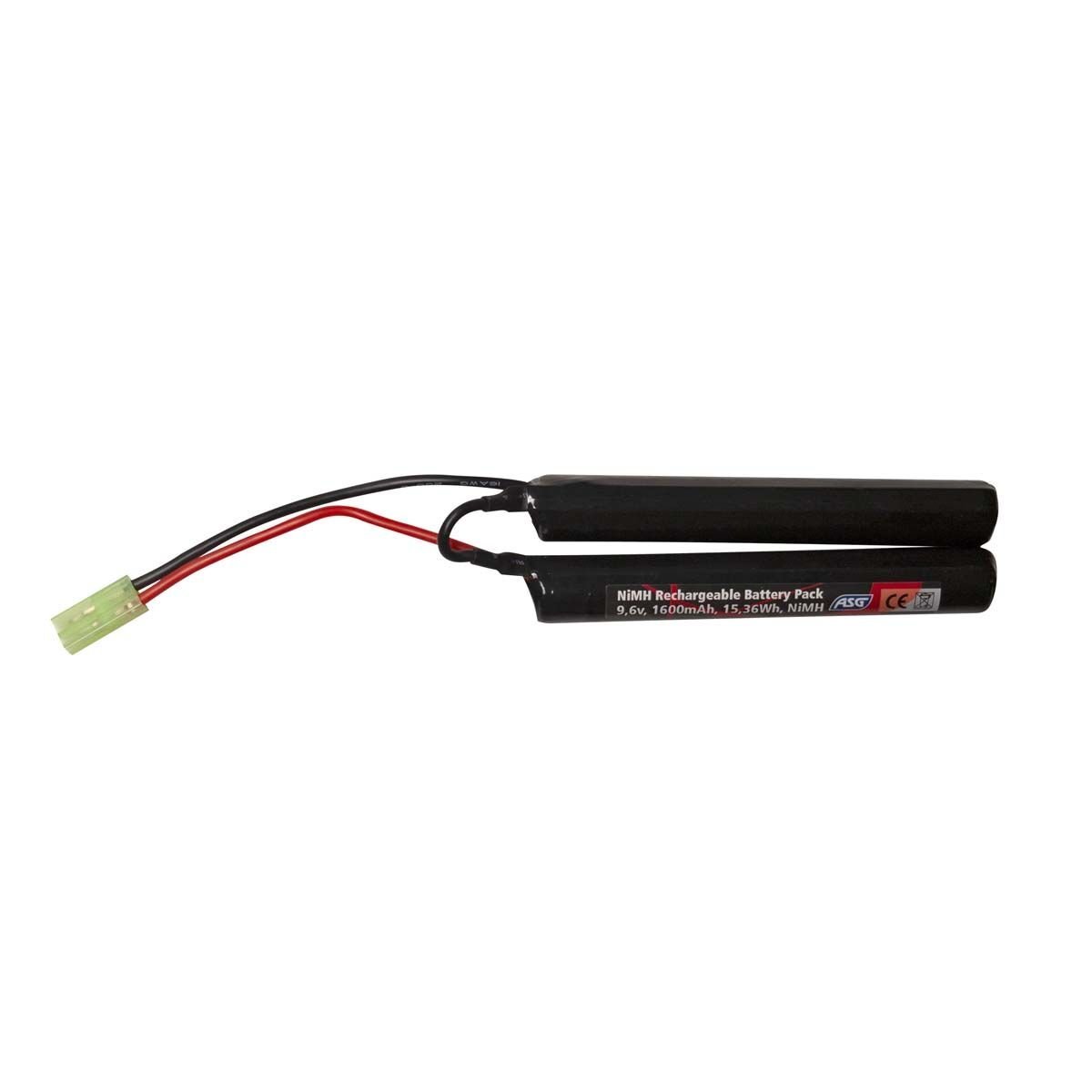 ASG Airsoft Nimh Pil 9.6v 1600Mah High Performance