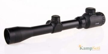 SPİKE 3-9X32E Zoomlu Av Tüfeği Dürbünü Çift Işık Kaynaklı