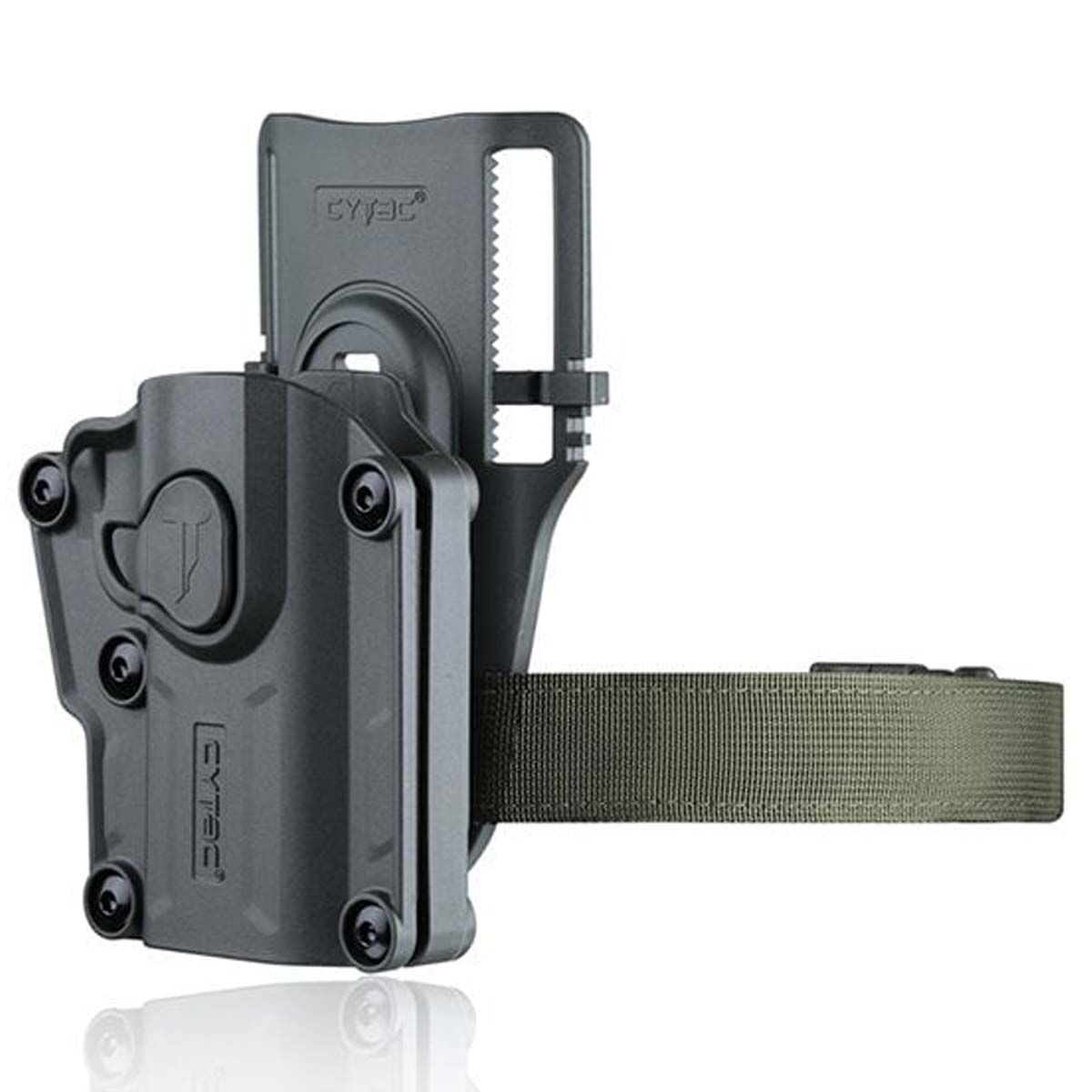 CYTAC Mega-Fit Tabanca Kılıfı Siyah