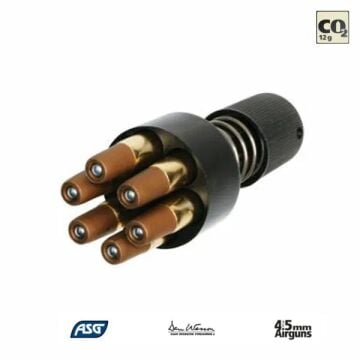 ASG Dan Wesson Havalı 4.5 mm Speedloader ve Yedek Mermi