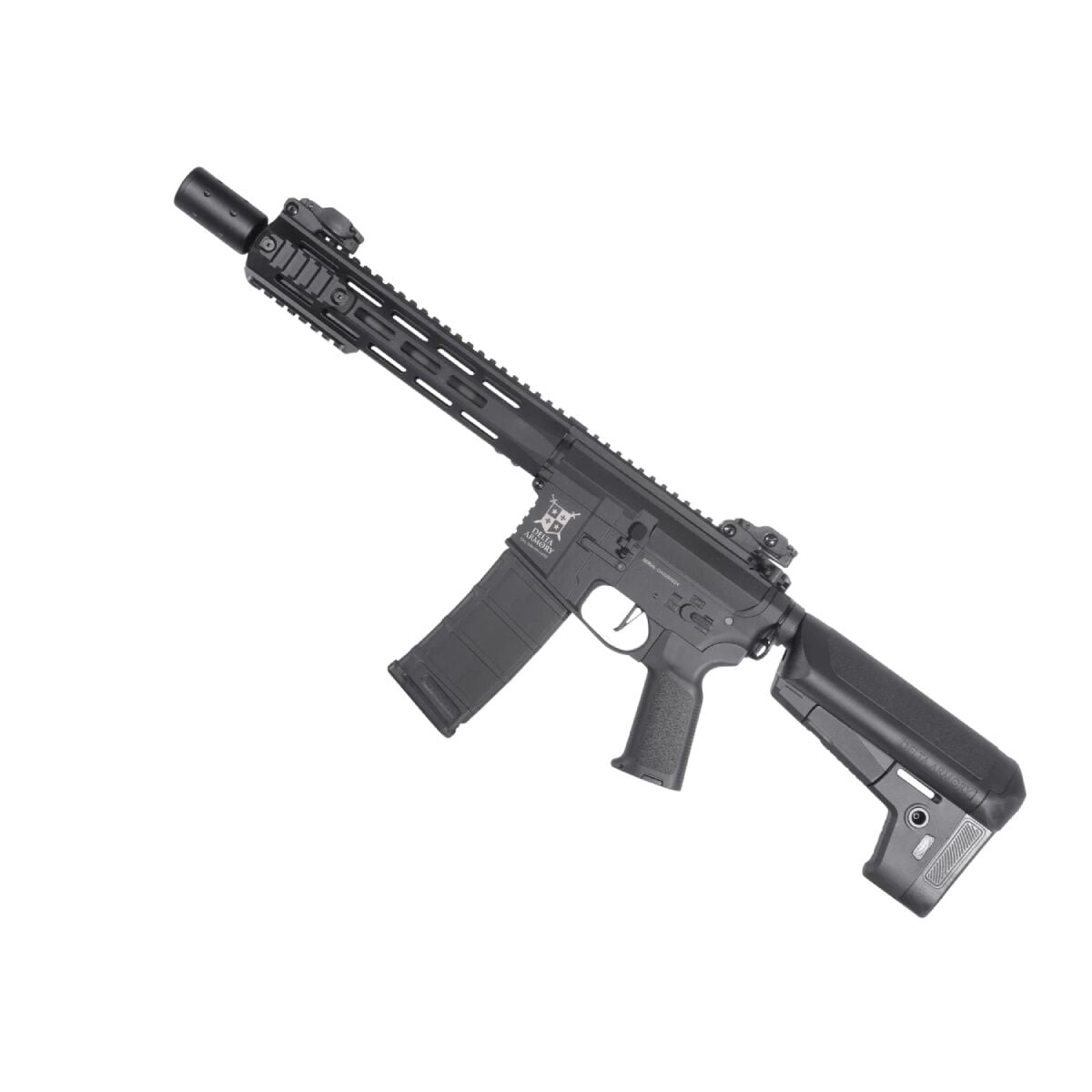Delta Armory M4 AR15 M-LOK SilentOps 10'' Charlie Siyah Airsoft Tüfek