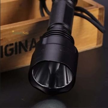 Optima Tüfek Feneri II-Aparatlı Su Geçirmez Led El Feneri