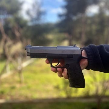 EKOL S P92 Blowback Havalı Tabanca Füme Polimer  4.5 mm