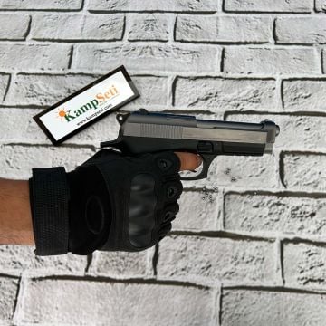 EKOL S P92 Blowback Havalı Tabanca Füme Polimer  4.5 mm