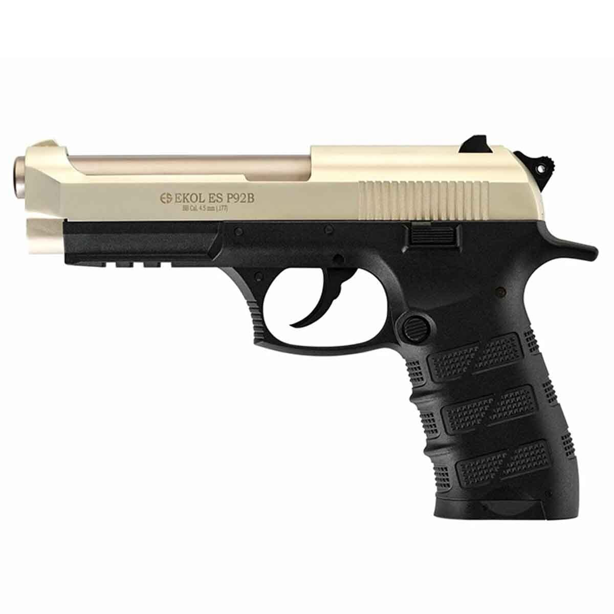 EKOL S P92 Blowback Havalı Tabanca Saten Polimer 4.5 mm