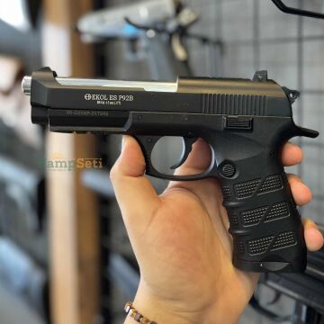 EKOL S P92 Blowback Havalı Tabanca Siyah Polimer 4.5 mm