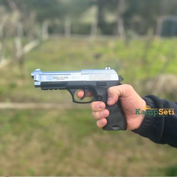 EKOL S P92 Blowback Havalı Tabanca Parlak Beyaz Polimer 4.5 mm