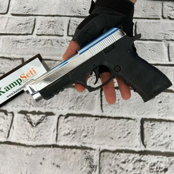 EKOL S P92 Blowback Havalı Tabanca Parlak Beyaz Polimer 4.5 mm
