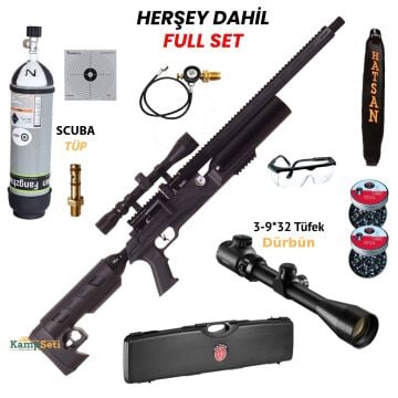 Full Set Niksan Escalede T PCP Havalı Tüfek