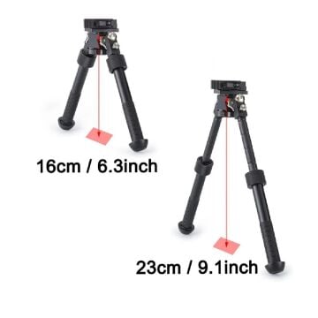 Nikula Super X TAC Picatinny Rail 22 mm Hareketli Bipod