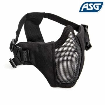 ASG Metal Mesh Mask Koruma Maskesi Siyah