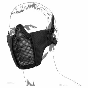 ASG Metal Mesh Mask Koruma Maskesi Siyah