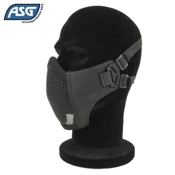 ASG Metal Mesh Mask Koruma Maskesi Siyah