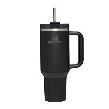 Stanley Quencher Flowstate Pipetli Termos Bardak Siyah