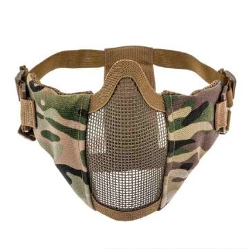 ASG Metal Mesh Mask w/ Cheek Pads Comfort & Protection Koruma Maskesi Multicam