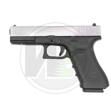 WE Glock 17 Gen4 Gümüş Blowback Airsoft Tabanca Greengas