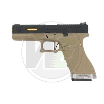 WE Glock 17 T6 Blowback Airsoft Tabanca 6mm Tan