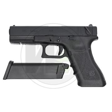 WE Glock 18C Gen3 BK Blowback Airsoft Tabanca Siyah