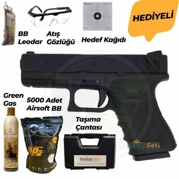WE Glock 23 Gen 3 BK Blowback Airsoft 6mm