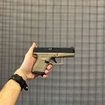 WE Glock 26 Gen3 Tan Blowback Airsoft Tabanca 6mm