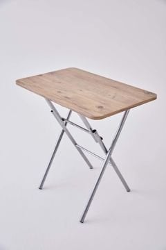 KampSeti 50x80 Katlanır Masa Atlantik Çam-Yemek ve Çalışma Masası-Piknik ve Kamp Masası