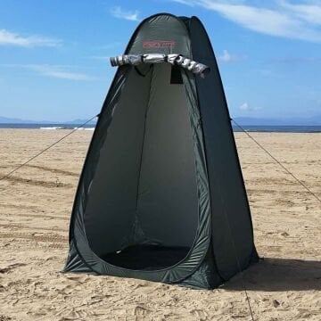 MoniCamp Çok Amaçlı Kamp WC Duş Giyinme Çadırı Zemin Matlı