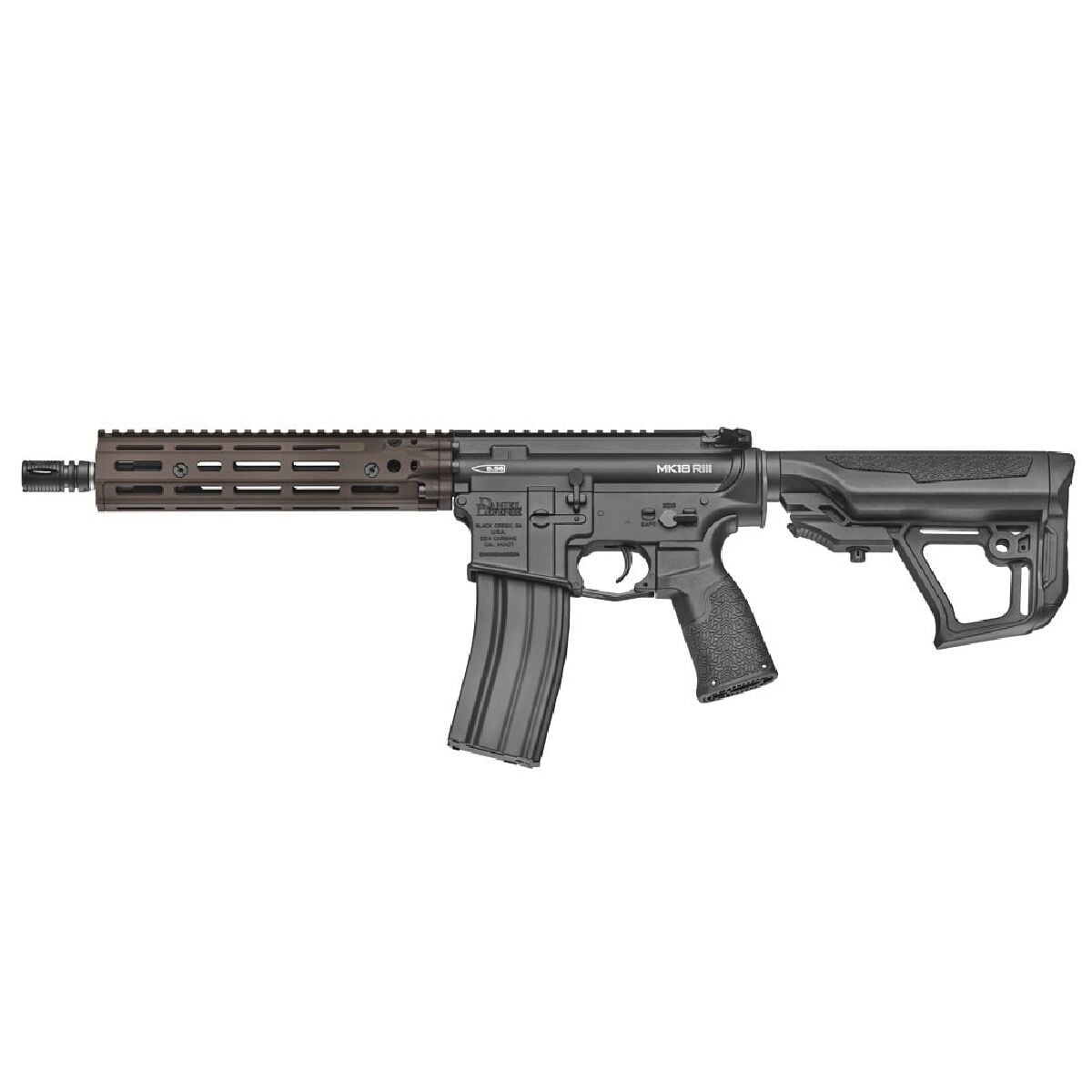 ICS Airsoft MK18 RIII S3 Airsoft Tüfek EMG X Daniel Defense DD4 FDE