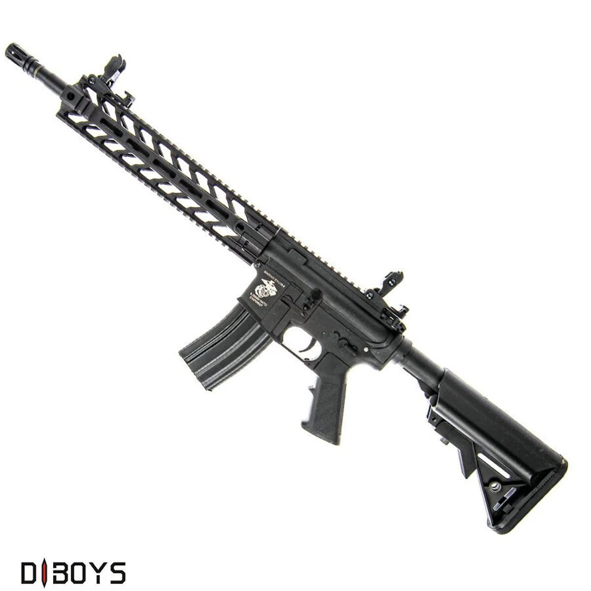 Dboys M4 12'' Arr Polimer Aeg Airsoft Tüfek Siyah