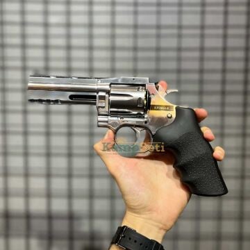 ASG Dan Wesson 4'' Parlak Krom Toplu Havalı Tabanca