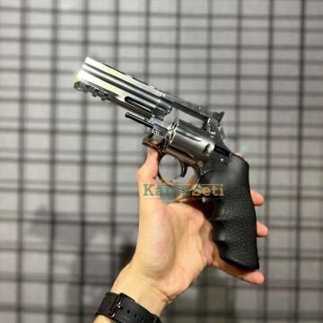 ASG Dan Wesson 4'' Parlak Krom Toplu Havalı Tabanca